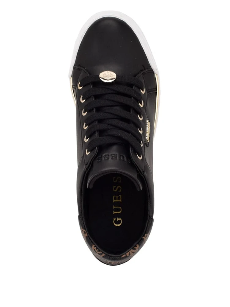 Guess hidden wedge top sneakers