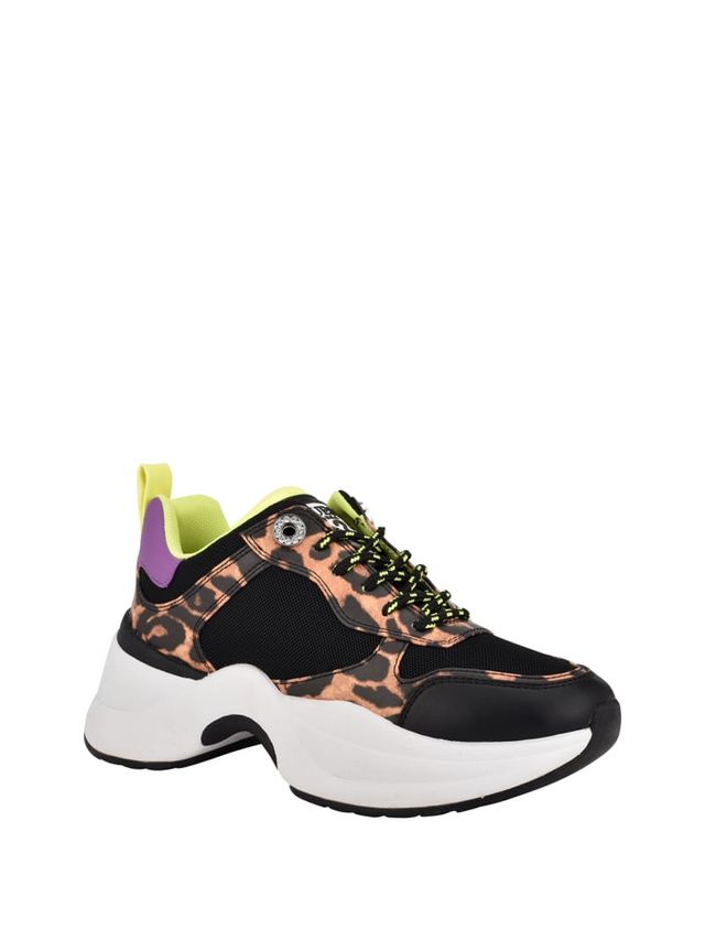 Sneakers leopardate zara sale