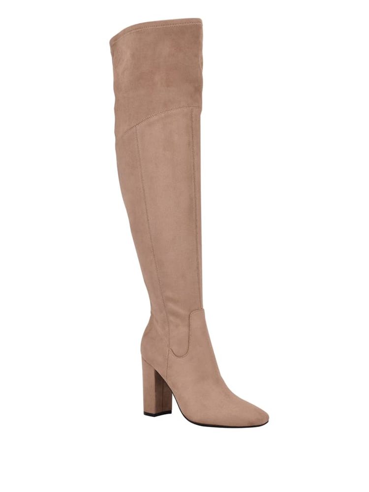 Guess over the store knee boots suede