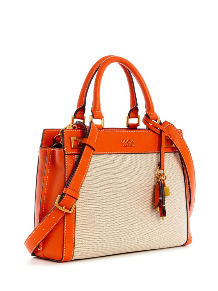 GUESS Katey Canvas Luxury Satchel | Mall of America®