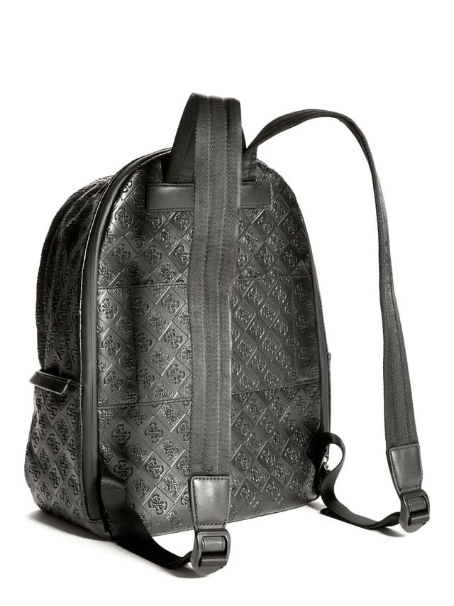 Guess city logo backpack discount