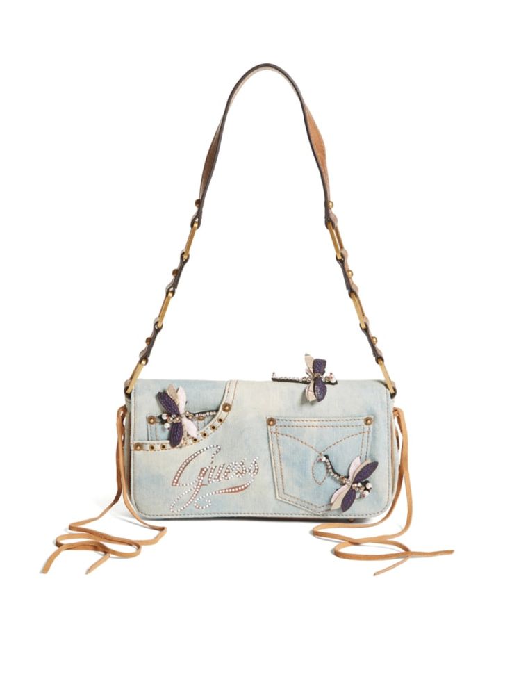 GUESS Denim Shoulder Bag Mall of America
