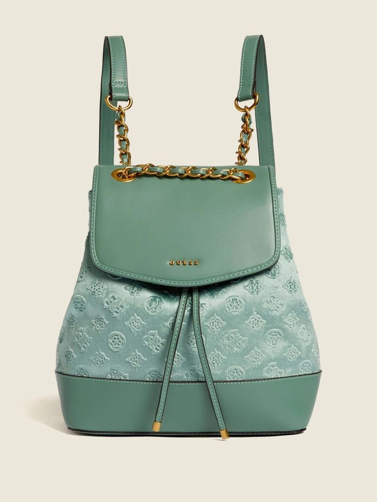 Guess hotsell velvet backpack