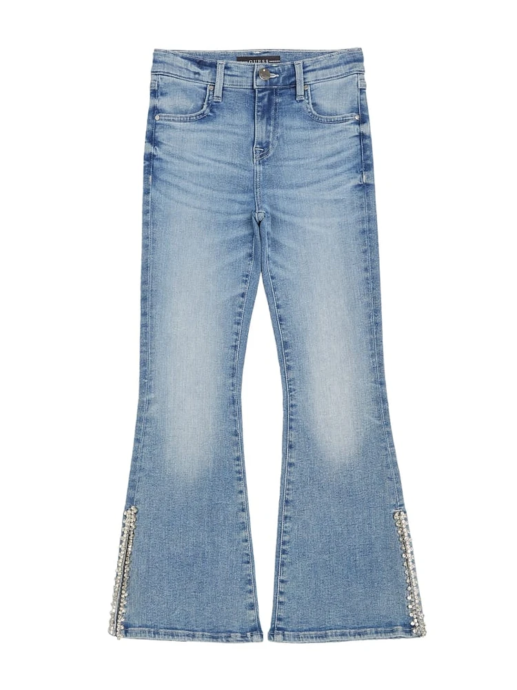 Guess rhinestone jeans shop