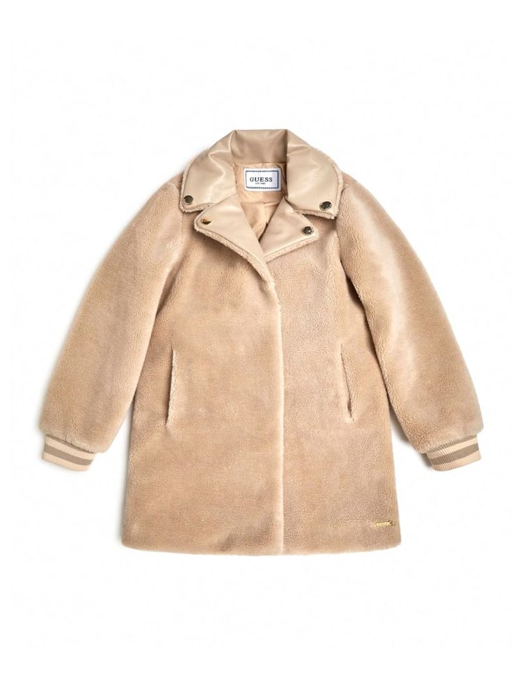 Guess store sheepskin jacket