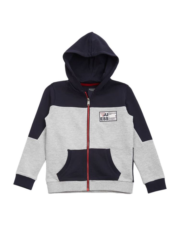 Guess color top block hoodie