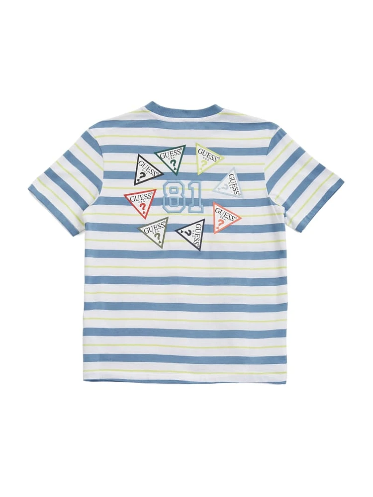 Guess oversized logo tee sales