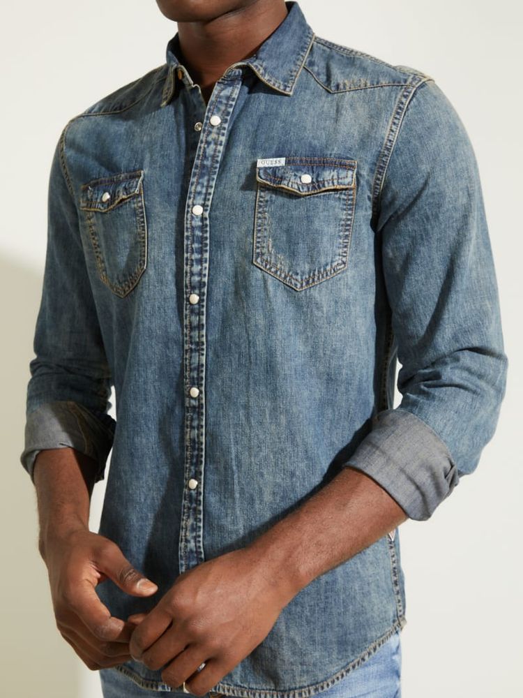 Guess western shirt clearance