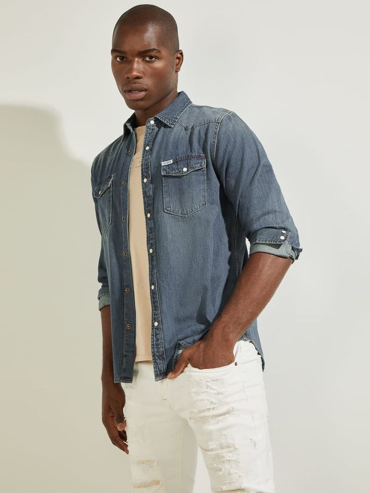 Guess western shirt store