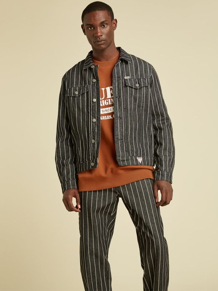 GUESS Originals Pinstripe Denim Jacket | Mall of America®