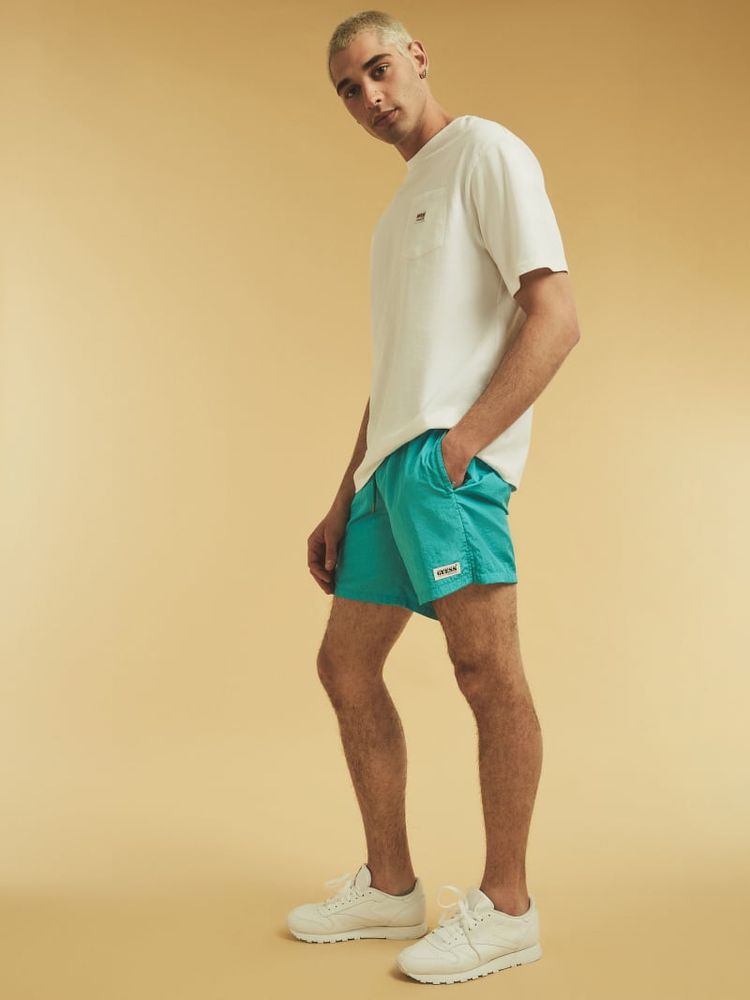 Guess nylon shorts cheap