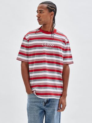 Guess t shirt stripe top