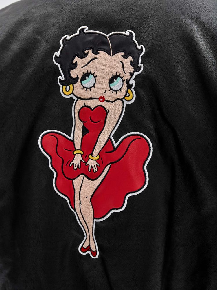 GUESS Originals x Betty Boop Faux-Leather Jacket | Bramalea City