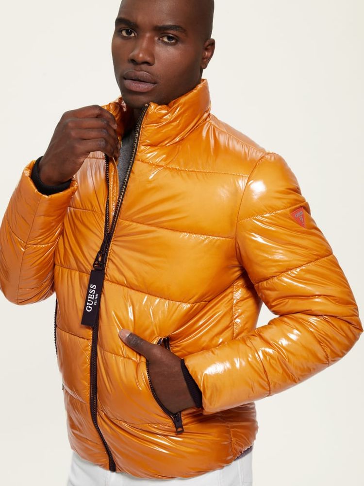 Bubble deals jacket guess