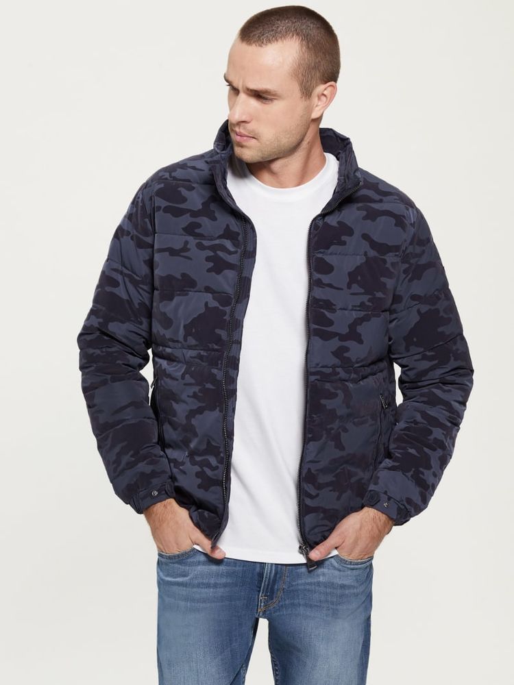 Guess camo jacket cheap