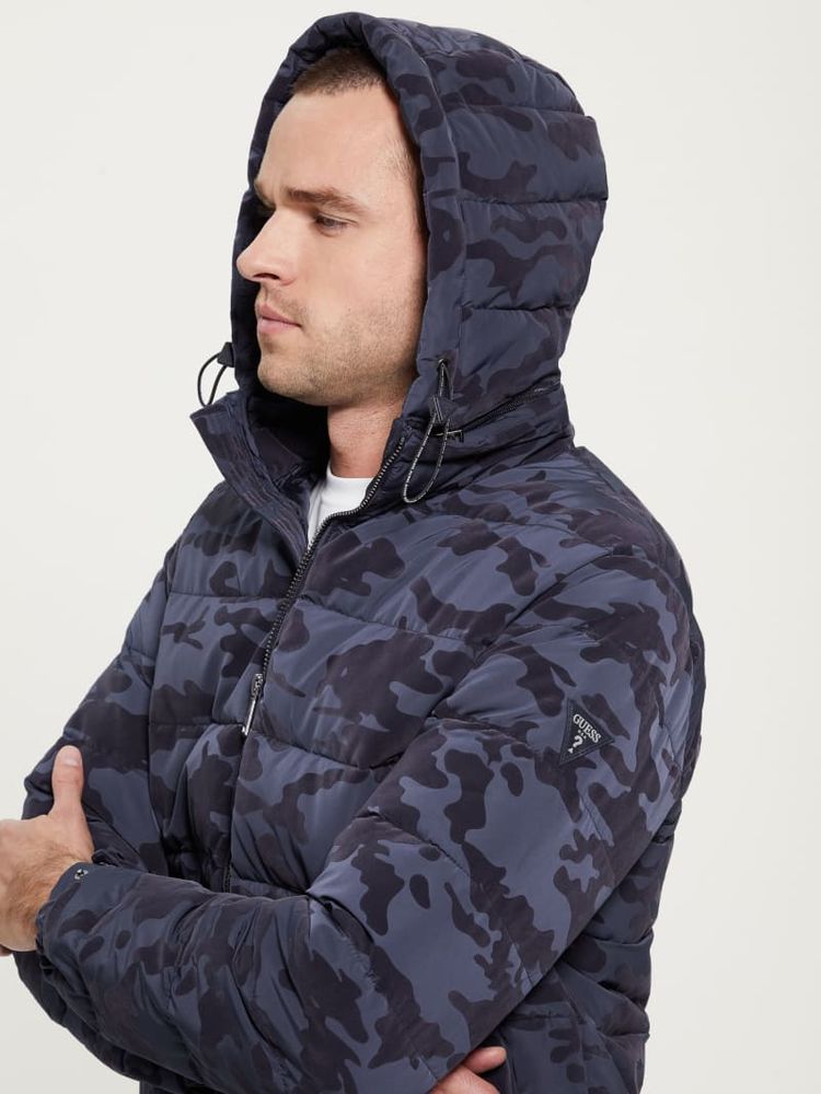 Guess camo jacket sales