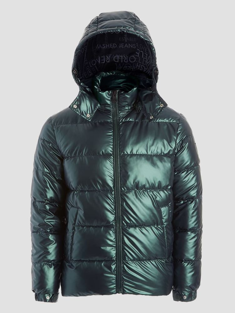 Guess metallic jacket sale