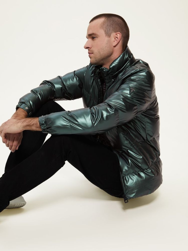 Guess metallic jacket on sale