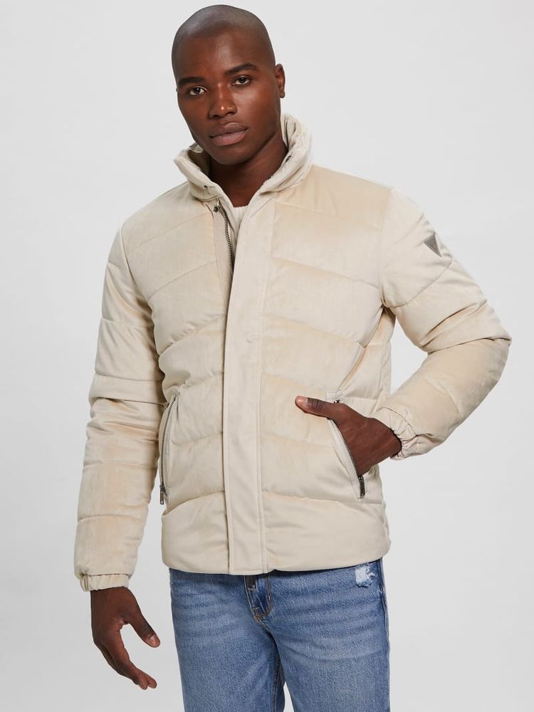GUESS Luxury Velvet Puffer Jacket Bramalea City Centre