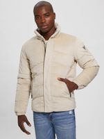 GUESS Luxury Velvet Puffer Jacket Shop Midtown