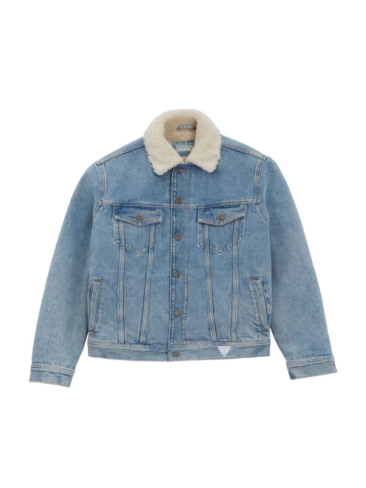 Guess sherpa jacket hotsell