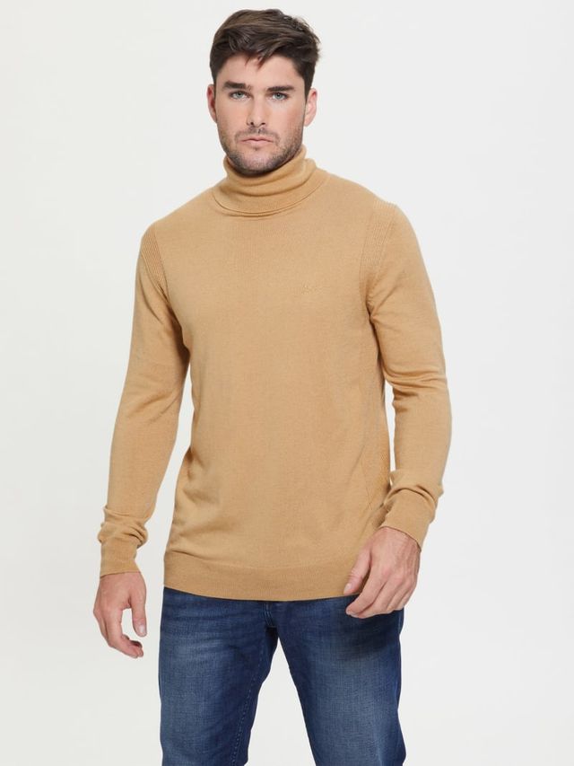 Guess turtleneck mens clearance