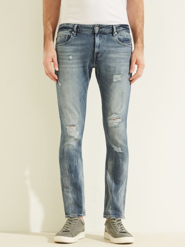 GUESS Eco Miami Destroyed Super Skinny Jeans | Shop Midtown