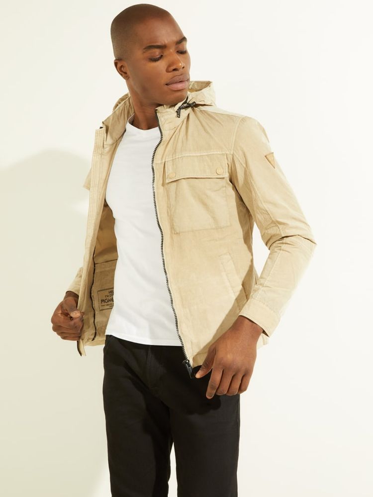 Guess khaki jacket top