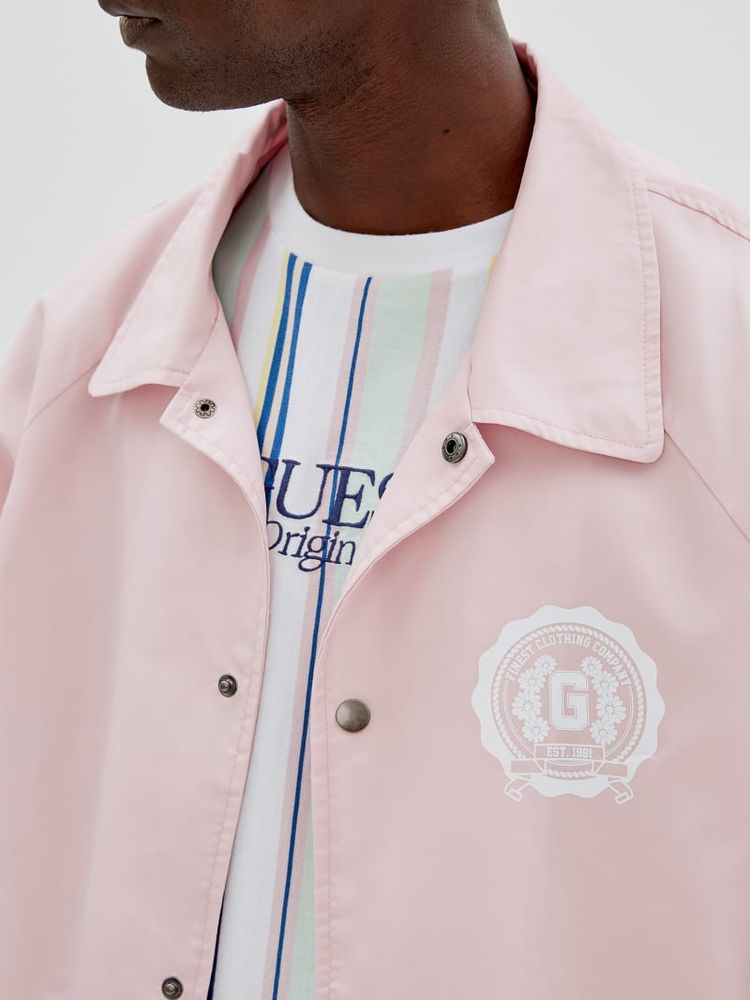 Guess coach jacket sale