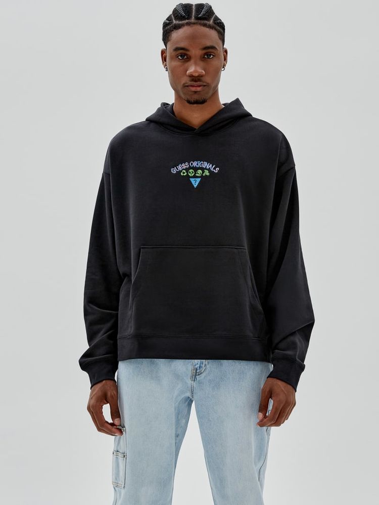Guess hotsell grey hoodie