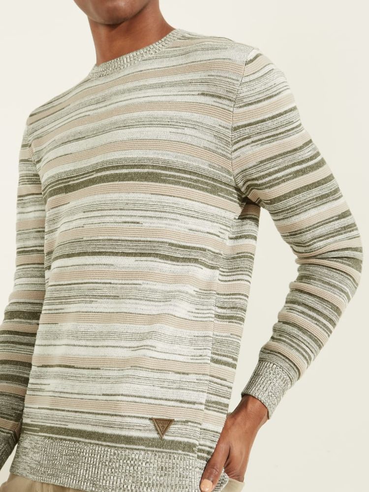 Guess sweater striped new arrivals