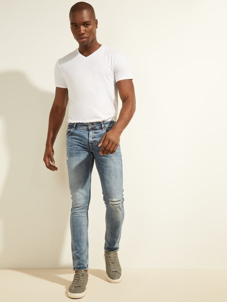 Guess super skinny jeans top