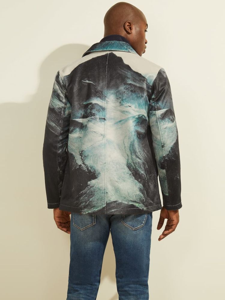 Cow print jacket mens online