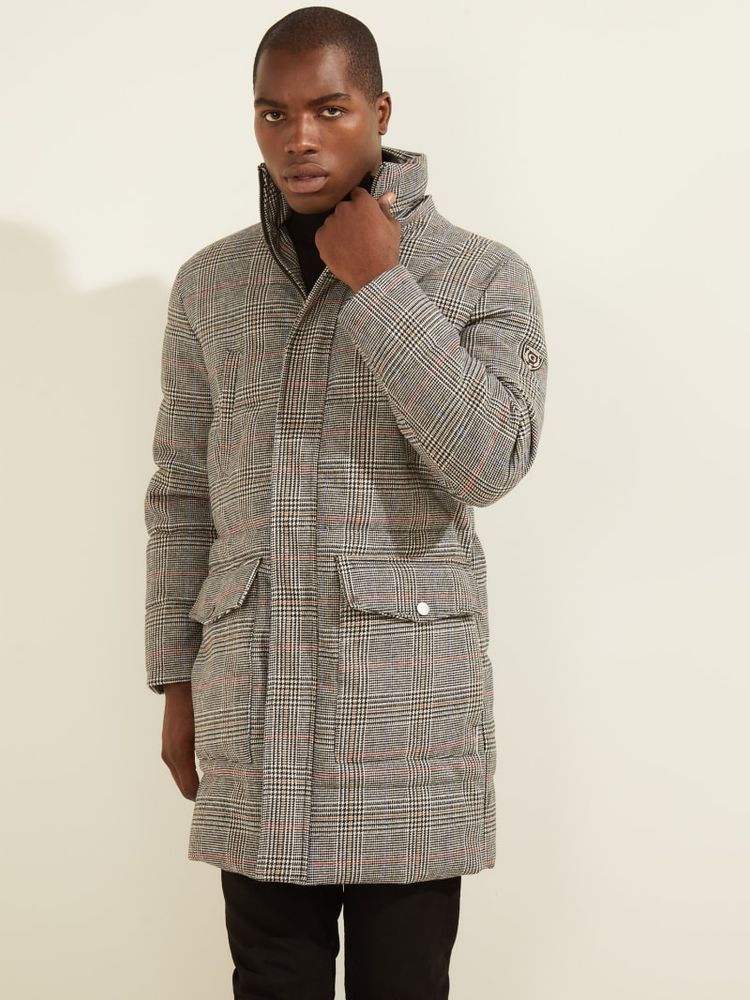 GUESS Arctic Trax Plaid Puffer Jacket Bramalea City Centre