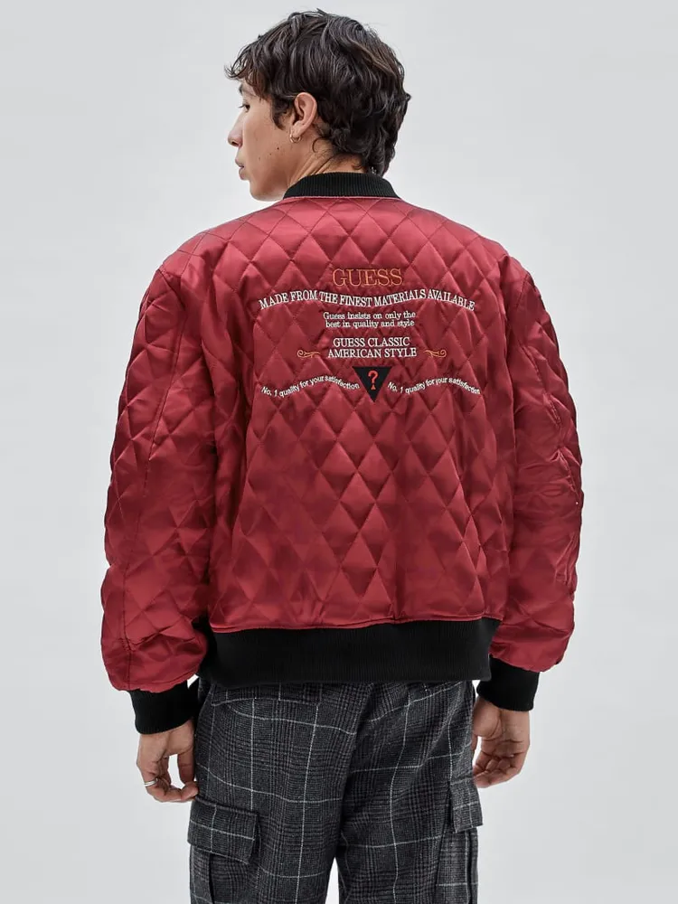 Guess reversible bomber jacket outlet
