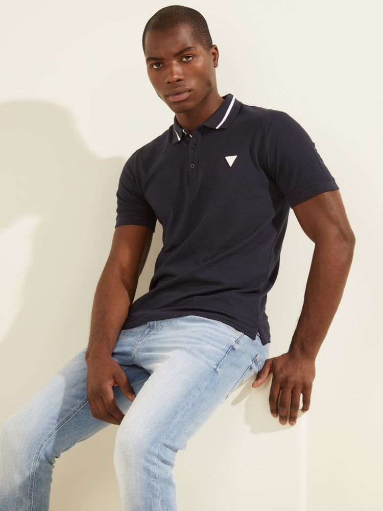 Guess polo shirt price on sale