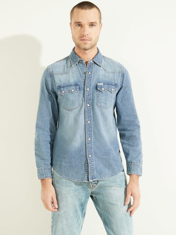 Guess western shirt on sale