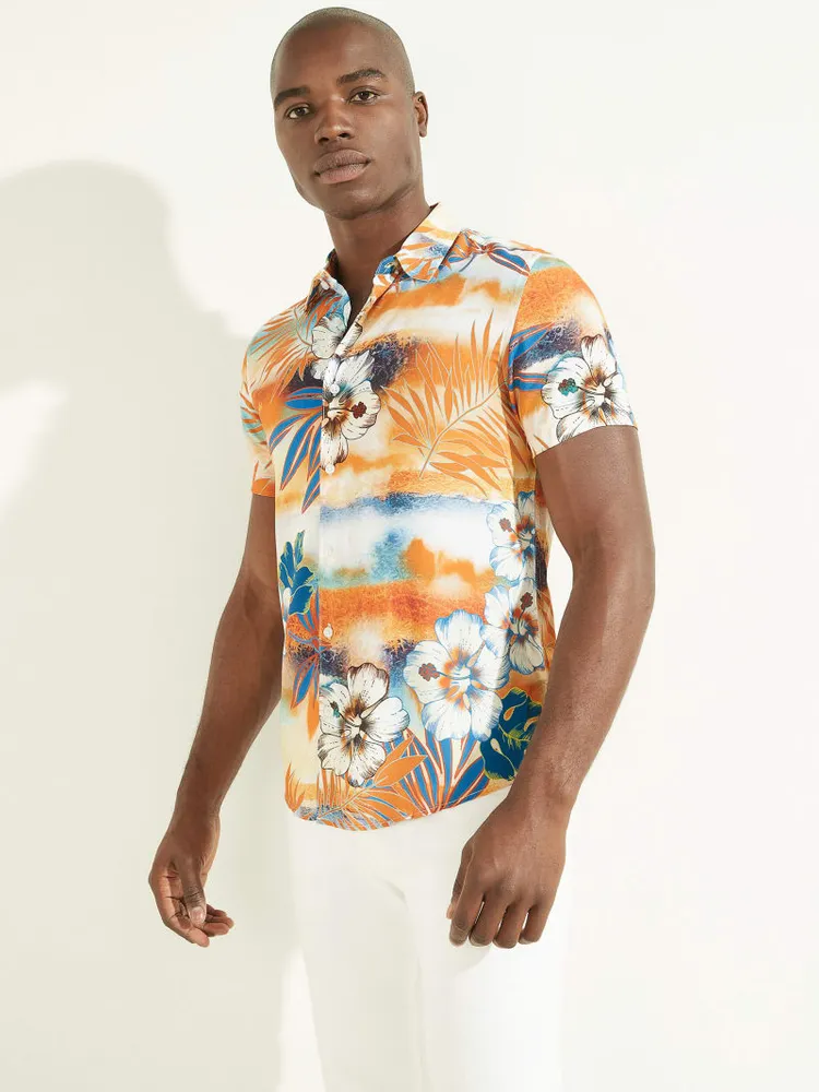 GUESS Eco Hibiscus Shirt Shop Midtown