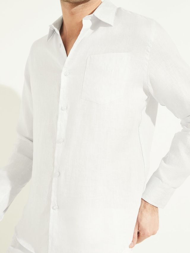 GUESS Eco Linen Island Shirt | Shop Midtown