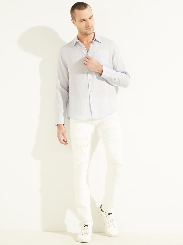 GUESS Eco Island Linen Shirt | Shop Midtown