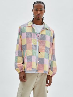 Guess plaid jacket shop