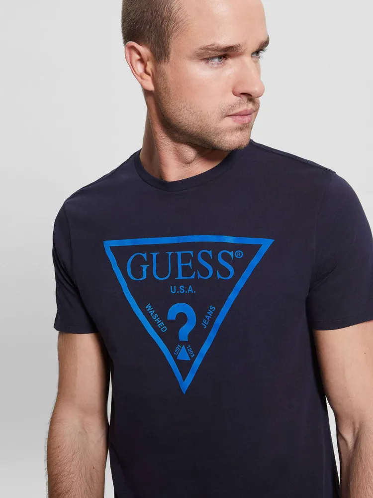 GUESS Eco Reflective Logo Tee Shop Midtown