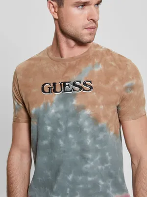Guess tie dye t shirt discount