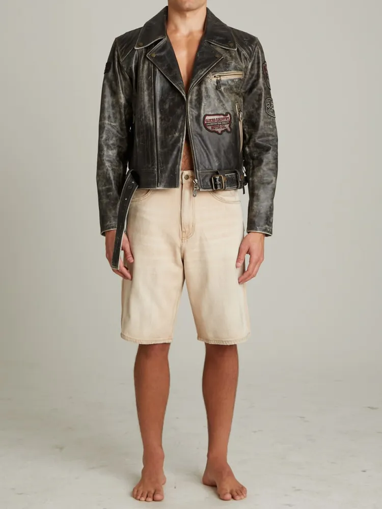 GUESS Vintage Leather Jacket Mall of America