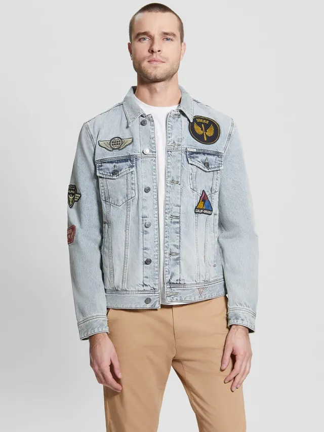 Dillon patch denim top jacket