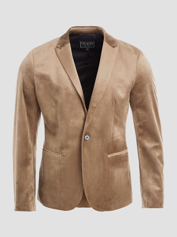 Guess velvet jacket cheap