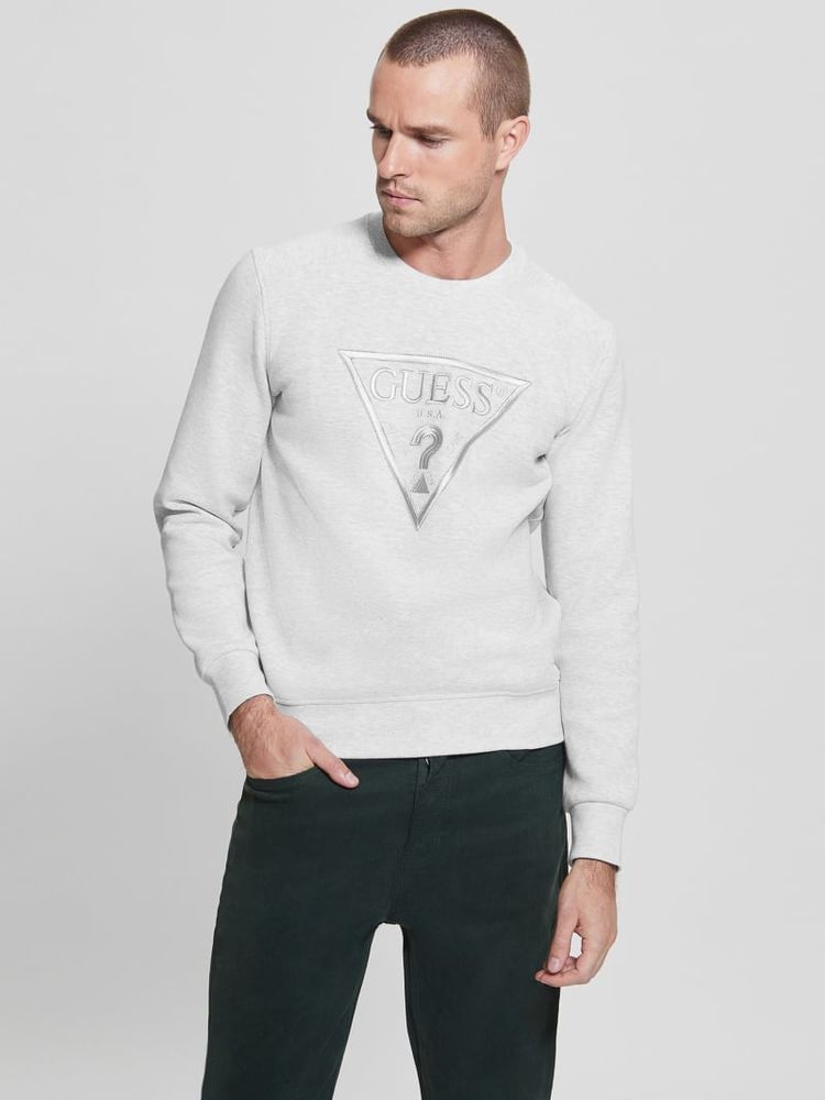 Guess logo jumper hotsell