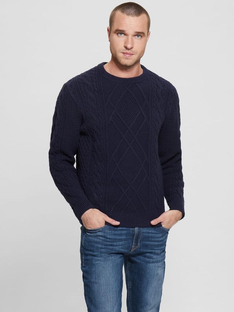 Guess on sale knit sweater