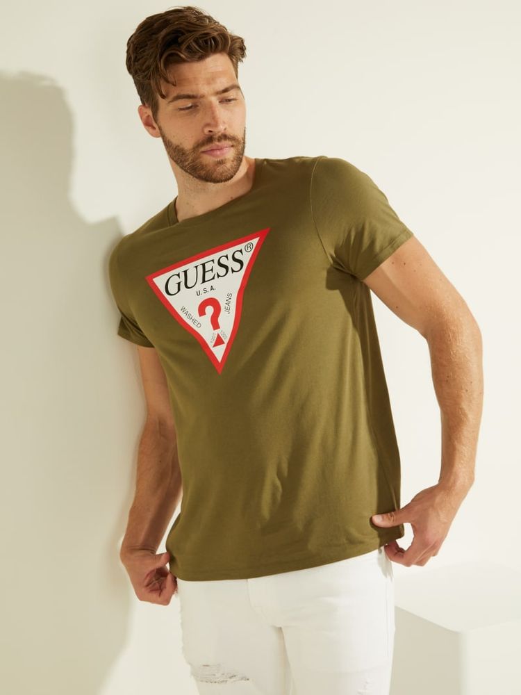 Guess classic tee hot sale