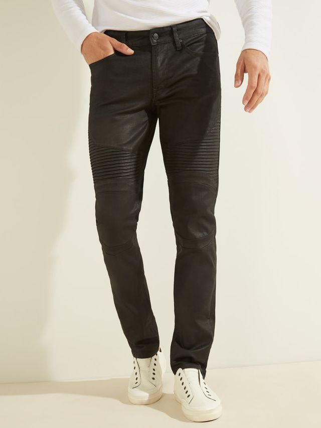 Guess moto jeans top